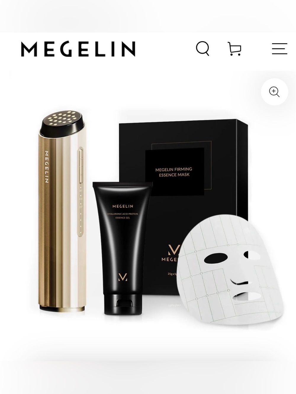 Megelin V1 Wireless Facial RF Anti-Aging Device - Brand New In Box